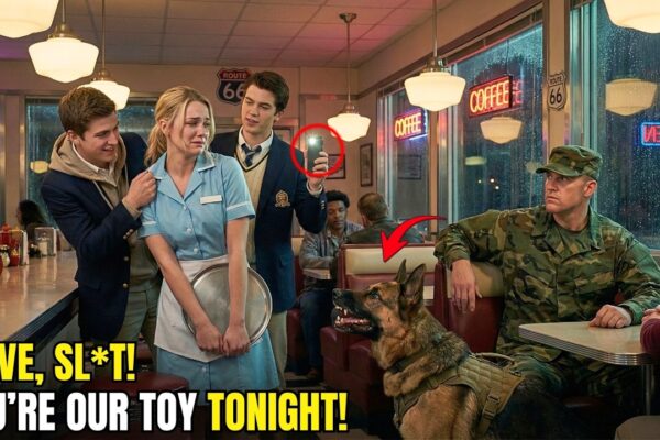 “Move Faster, Sl*t.” Entitled Kids Humiliated the Waitress — Until a Navy SEAL and His K9 Stood Up