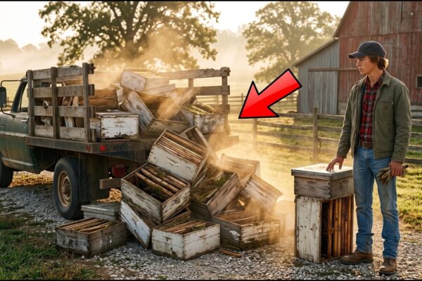 Everyone Doubted the Teen Who Gathered Their Old Beehives… Until They Saw What He Built 