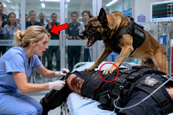 They Left the Nurse Alone with an Aggressive Service K9—What Happened Next Left Everyone Speechless