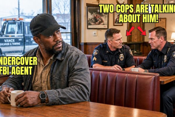 Undercover FBI Agent Stops for Coffee—Freezes When He Realizes the Two Cops Are Talking About Him