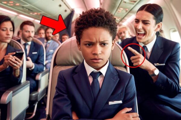 Flight Attendant Mocks Black Kid’s Fancy Suit—Turns Out He’s the CEO’s Son! 