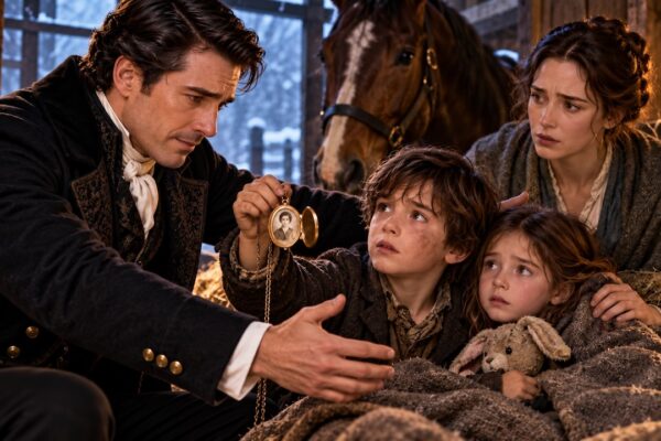 The Duke Found Two Children in His Stable—Then One Whispered, “Mama Said You’d Help Us”