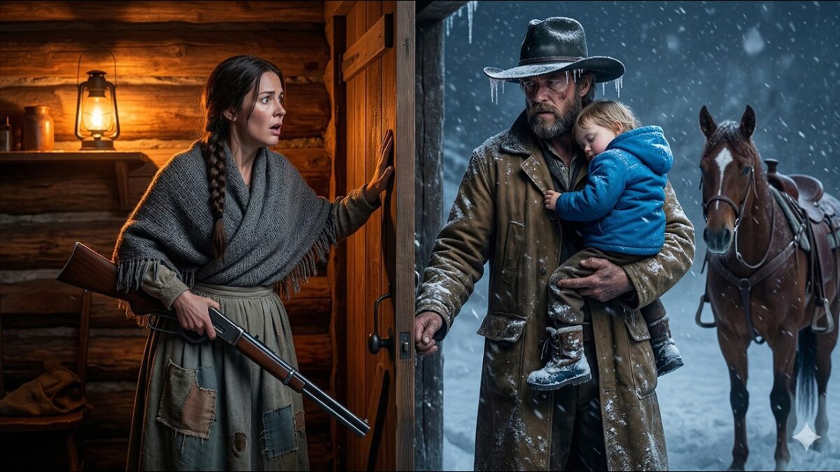 A Poor Young Girl Gave Them Shelter for One Night… The Truth About the Cowboy Left Her Speechless 