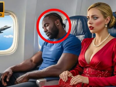 A Black Single Dad Was Sleeping in Seat 8A — Then the Captain Asked for Any Combat Pilots on Board
