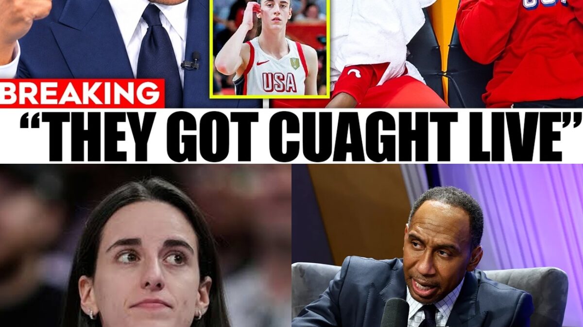 Stephen A. Smith DESTROYS Team USA Veterans As Caitlin Clark Is TARGETED LIVE At FIBA!