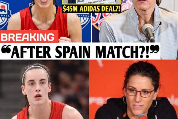 BREAKING: TEAM USA ERUPTS AS CAITLIN CLARK SIGNS $45M ADIDAS DEAL — STEPHANIE WHITE ERUPTS! 