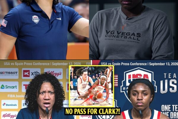 TEAM USA ERUPTS AS JACKIE YOUNG BREAKS SILENCE ON CAITLIN CLARK PASS DRAMA — KARA LAWSON ERUPTS!