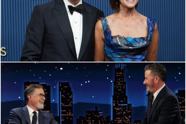Stephen Colbert on the Emmys, His Wife Hating His Beard & Gifting Jimmy His Captain America Shield