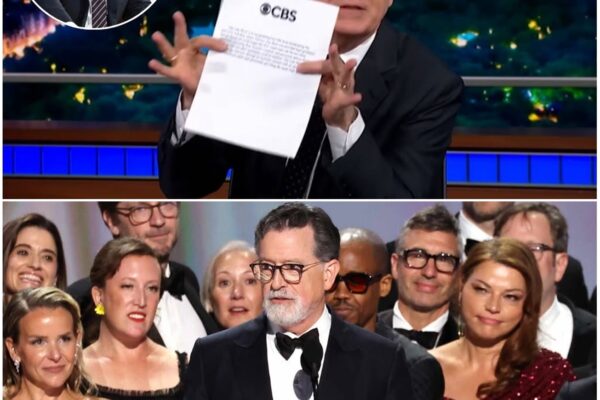 “I AM NOT FAMILIAR WITH THAT ORGANIZATION.” — STEPHEN COLBERT’S ICY CBS RESPONSE CAME AFTER THE NETWORK SEEMINGLY DIDN’T EVEN CONGRATULATE HIM ON HIS EMMY WIN Colbert was laughing and trading jokes with Jimmy Kimmel when the conversation suddenly turned to CBS. Asked whether anyone from the network had contacted him after The Late Show’s Emmy win, Colbert delivered the deadpan line that instantly drew laughs. But Kimmel didn’t leave it there. He brought up what CBS had done for Colbert after ending his 11-year run — and the strangely specific “parting gesture” the network made became an even more revealing punchline.