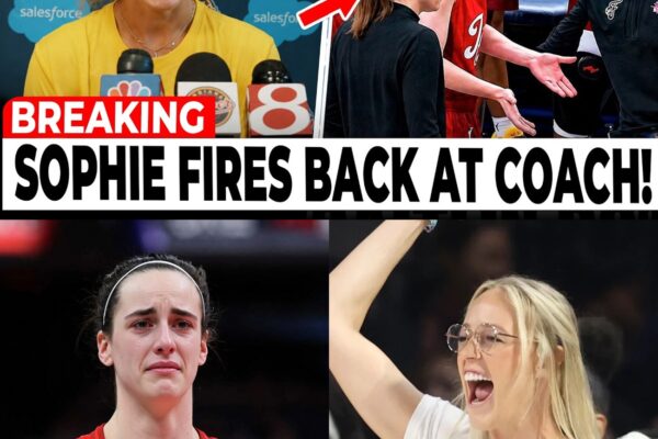 Sideline Meltdown: Sophie Cunningham Demands Respect as Fever Coach Briann January Publicly Berates Caitlin Clark on National Television
