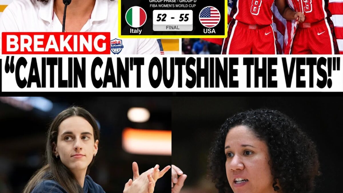 Team USA Coach LEAKS ANTI CAITLIN CLARK PLAN After They NEARLY LOST FIBA GAME TO ITALY!