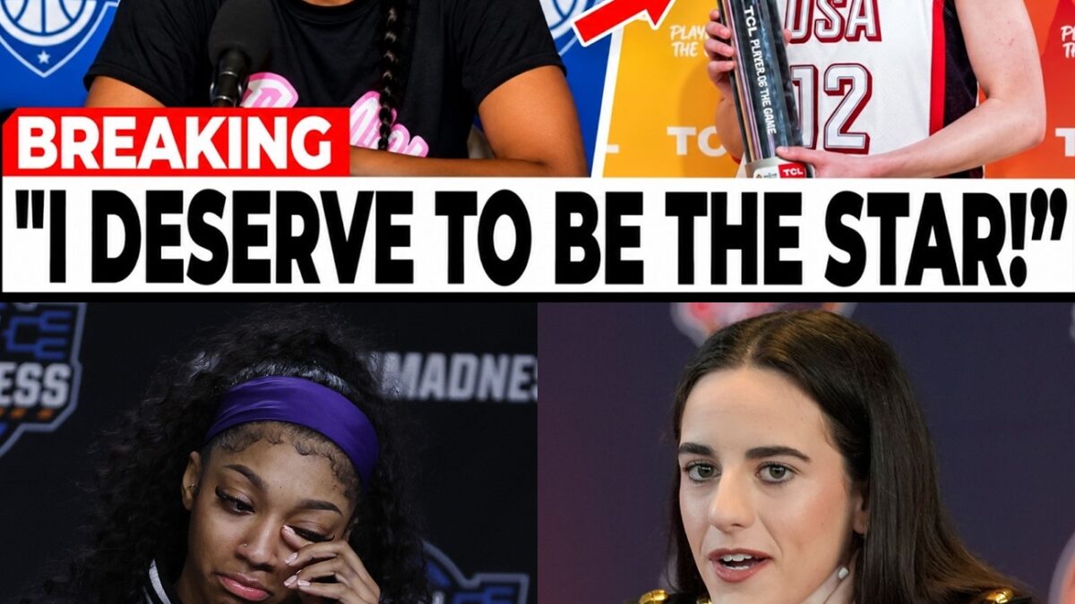 Angel Reese THROWS TANTRUM As Caitlin Clark CELEBRATED AS FACE OF FIBA AND NOT HER!