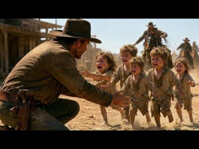 Five Terrified Orphans Ran to a Cowboy for Help — Then the Men Behind Them Arrived