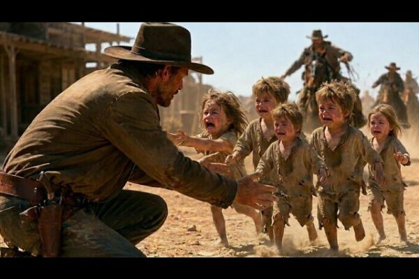 Five Terrified Orphans Ran to a Cowboy for Help — Then the Men Behind Them Arrived