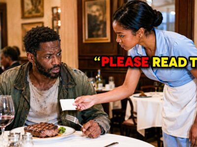 Undercover Billionaire Orders Steak At His Own Restaurant—Then Waitress Slips A Note That Froze Him 