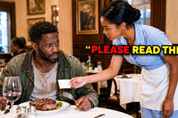 Undercover Billionaire Orders Steak At His Own Restaurant—Then Waitress Slips A Note That Froze Him 