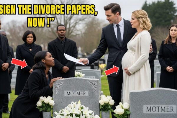 Man Divorced “Poor” Black Wife at Her Mother’s Grave — Didn’t Know She’d Just Inherited $100 Million 