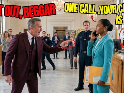 Bank Manager Screamed at a Black Woman: “Get Out, Beggar” — Her One Phone Call Froze the Branch
