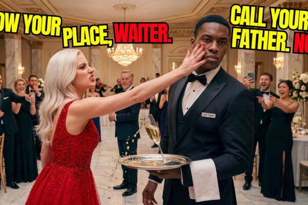 Rich Heiress Slapped a Black Waiter at a Gala —He Was the Biggest Investor Into His Father’s Company 